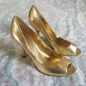 Gold Heels